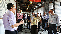Delegates visit Chongqing Normal University